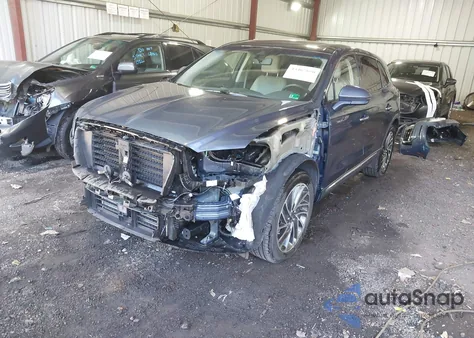 2019 Lincoln Nautilus Reserve z USA, uszkodzony, nr VIN 2LMPJ8LP9KBL46911